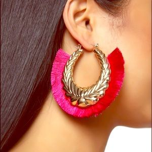 🎉2 for $10! 💞TASSEL HOOPS💞